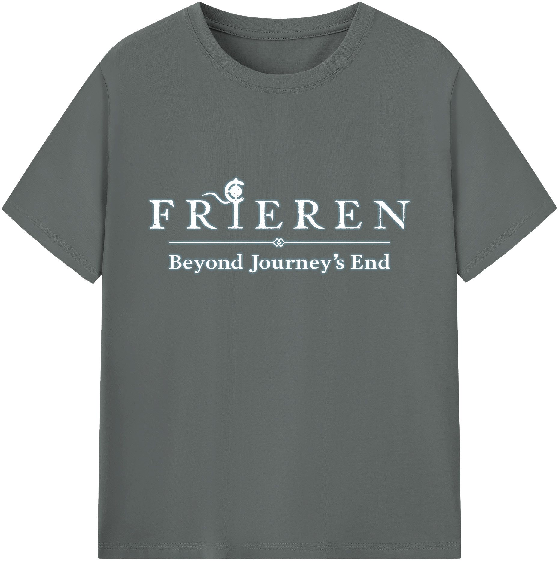 （画像用） 葬送のフリーレン Frieren 綿100％ メンズ半袖Tシャツ｜肌触りやわらか＆通気性